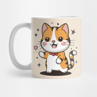 Dancing Cute Cat Mug